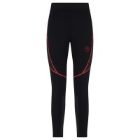 La Sportiva pantalon alergare TRIUMPH Tight W (Black/Hibiscus) La Sportiva pantalon alergare TRIUMPH Tight W (Black/Hibiscus)